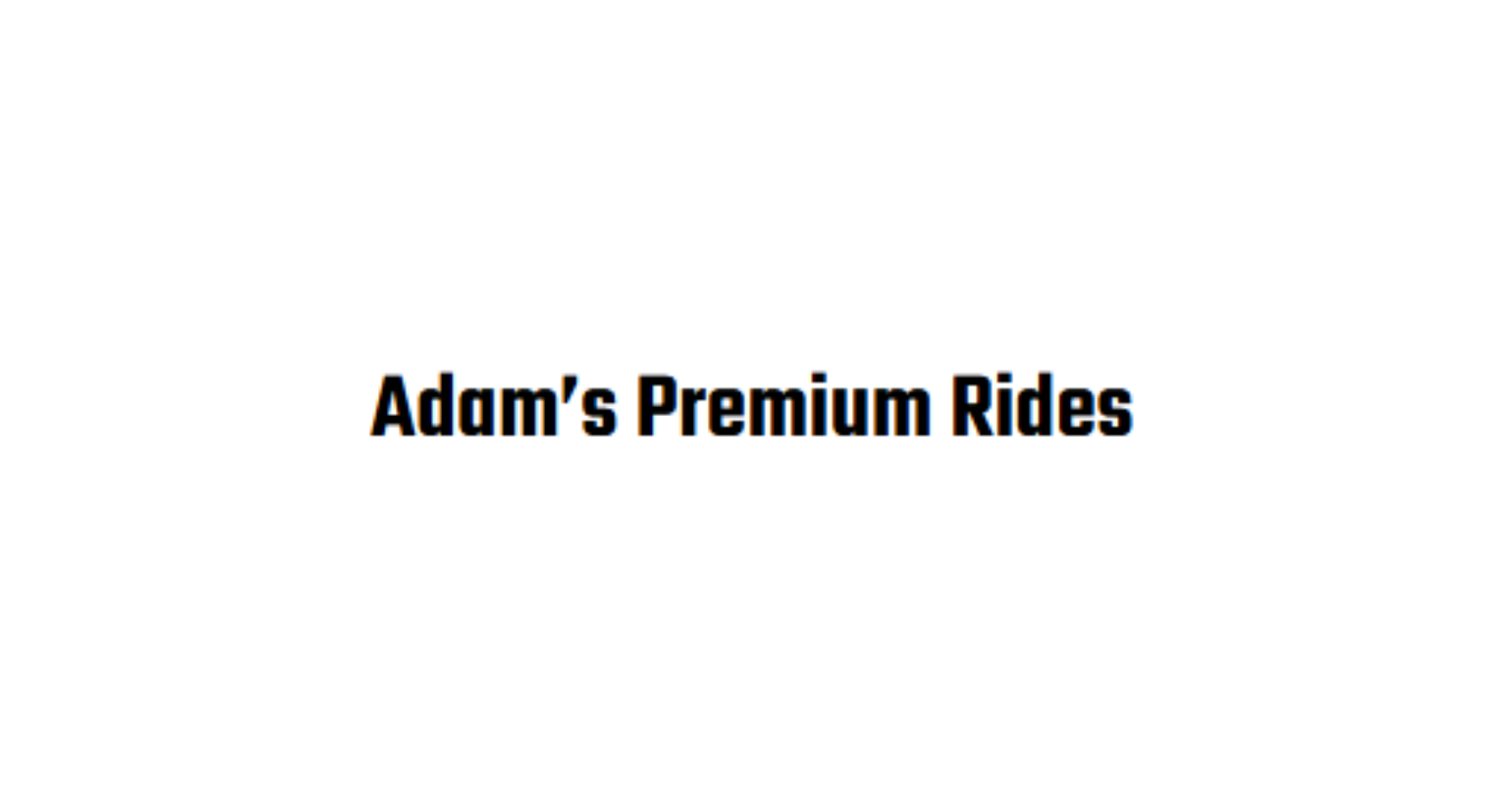 Adam Premium Rides